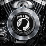 Twin Cam 2006–2017 – Pow Mia – Silber
